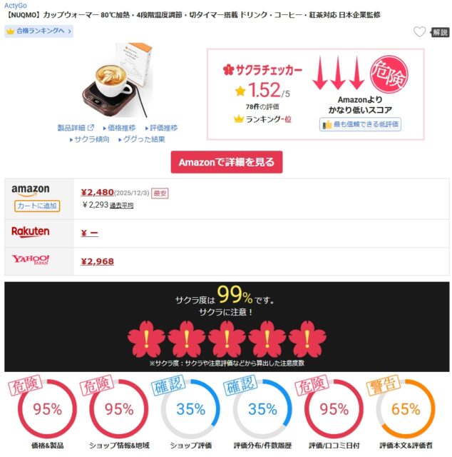 コーヒーウォーマーおすすめランキング3選！買ってはいけない商品も教えます